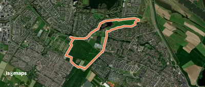 WNW Arnhem Nijmegen - Arnhem S48 - blauwe route