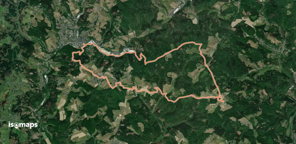 Morsbach Rundweg umgedrehtes Dreieck