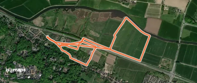 WNW Arnhem Nijmegen - Ubbergen - blauwe route