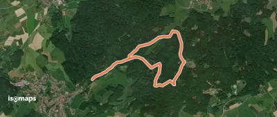 Rundwanderweg Lautertal Rauhestein 3: Kaiserturm-Weg