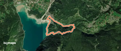 sentiero per il Nordic Walking