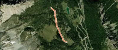 Lac Miroir - Ruisseau de la Pisse