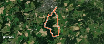 Halver Wanderweg Rechteck