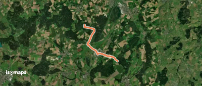 Querweg des Schwäbischen Albvereins (blauer Punkt)