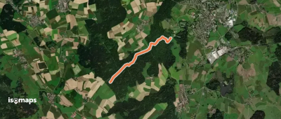 Querweg des Schwäbischen Albvereins (blauer Punkt)