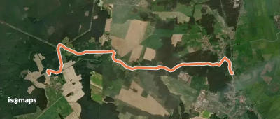 Wanderweg vom Neuzelle Bahnhof zum Kobelner Stein