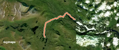 Kungsleden Etapp 24: Adolfström - Sjnultje