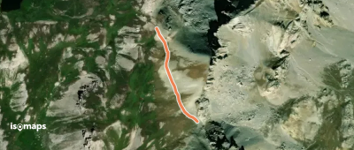 Crêtes des Eaux Pendantes - Sous le Col du Lauzon