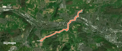 Faurndau - Schloss Filseck - Charlottenseeblaue Raute