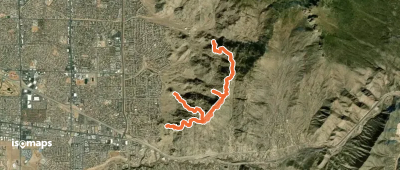 Eye of the Sandias Route