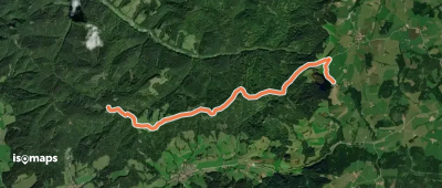 Querweg des Schwäbischen Albvereins (roter Punkt)