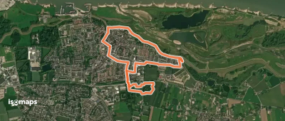 WNW Arnhem Nijmegen - Druten S36 - blauwe route
