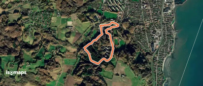 Bangsbo Skov rød rute
