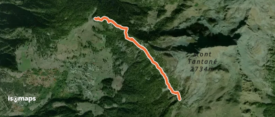 Sentiero 10 Cresta del Monte Tantané
