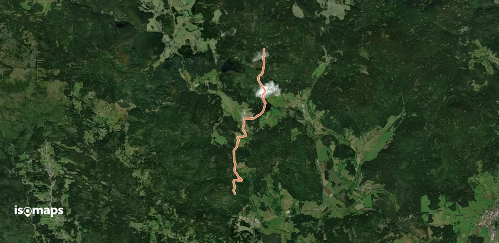 [Ž] Šeravská huť - zřícenina Kunžvart