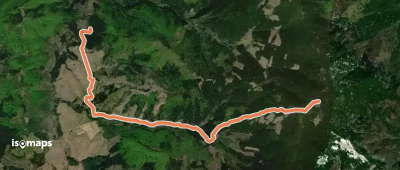 Apa Roșie – Vârful Șandrul Mare (red cross)