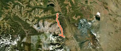 Colorado Trail Seg. 12 Clear Creek to North Cottonwood Creek Road
