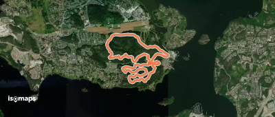 Jungfrusundsåsen 10km motionsspår