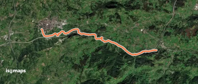 Senda fluvial del Río Nora (peatonal)
