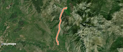 planinarska staza Mirkovići - Brezovac