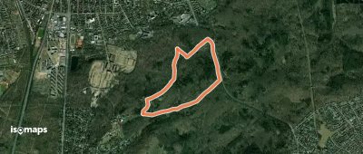 Rundwanderweg Darmstadt Ludwigshöhe 1: Herrgottsberg - Weg
