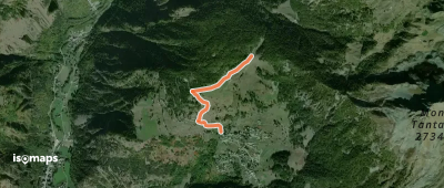 Sentiero 1A Vieux (La Magdeleine) Col Pilaz