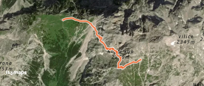 Korošica - Kamniško sedlo