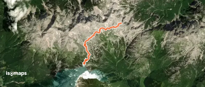 Turski žleb - Cojzova koča (čez Sleme)