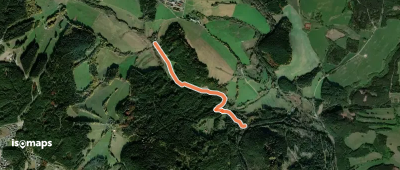 [M] Pod Čertovou stěnou (rozc.) - Loučovický mlýn