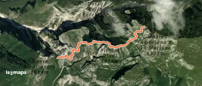 Sentiero alpinistico Mario Dalla Marta