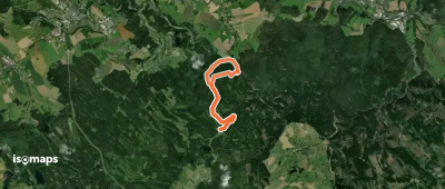 Ww Richtung Raubschloßruine Liebenstein Schwarzwassertal