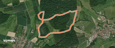 Rundwanderweg Modautal Am Mühlwald 3: Hohe Straße-Weg