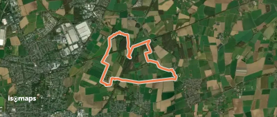 Wanderweg Vollquadrat Mühlhauser Mark