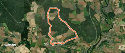 Permanenter Wanderweg (rot)