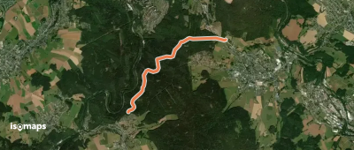 Ww Bockau - Lauter, in Bockau Markierung mangelhaft