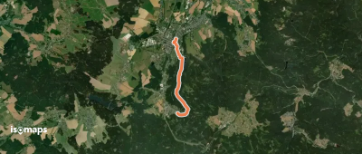 Grüne Markierung