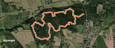 Langdal Plantage Gul Rute