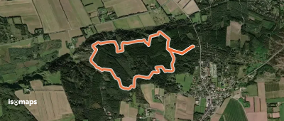 Langdal Plantage Rød rute