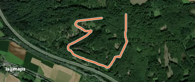 Wanderweg auf dem Fürstenberg