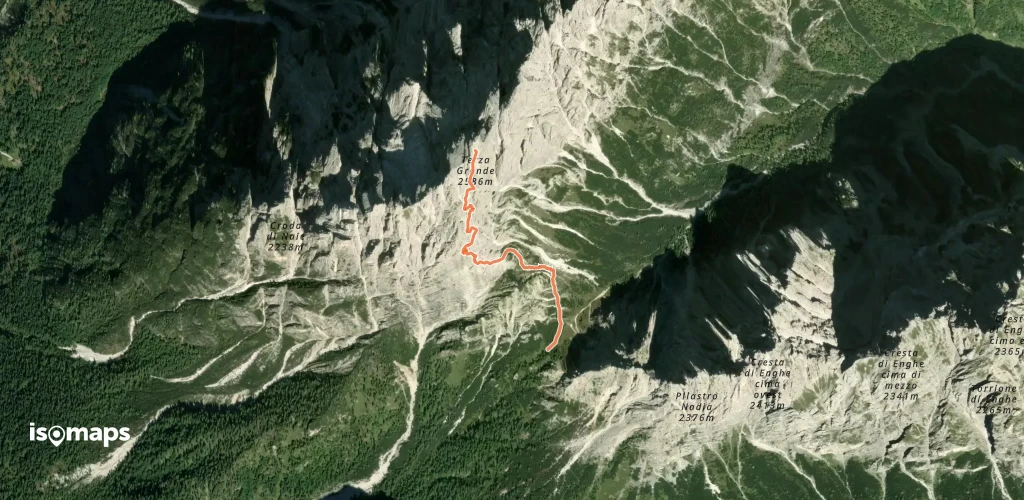 Via normale Terza Grande