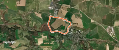 Bodenbacher Rundwanderweg, Markierung z.T. mangelhaft