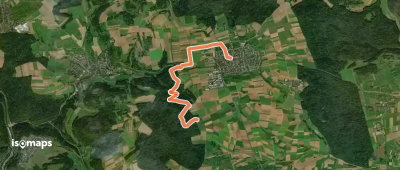 Deckenpfronn Rathaus - Schützenhaus - Segelflugplatz