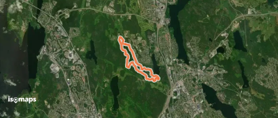 Grönt motionsspår
