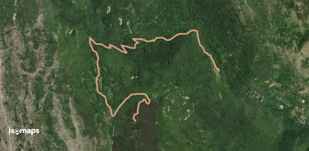Mitsko-povijesna staza “Trebišća – Perun”