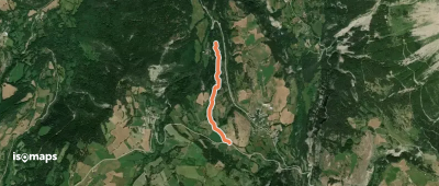 Route GP Les Faïsses <> GP Ruines de Malmort