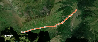 Pic d'Espingo depuis les Granges d'Astau