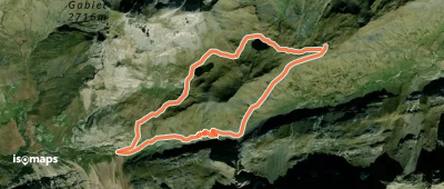 Les Lacs près du Col des Espécières