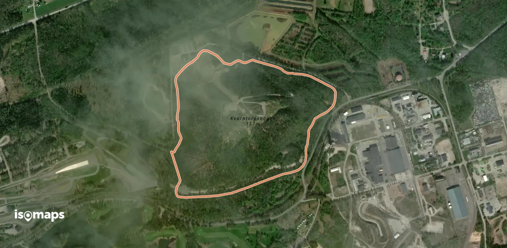 Spåret runt Kvarntorpshögen - 2.6 km