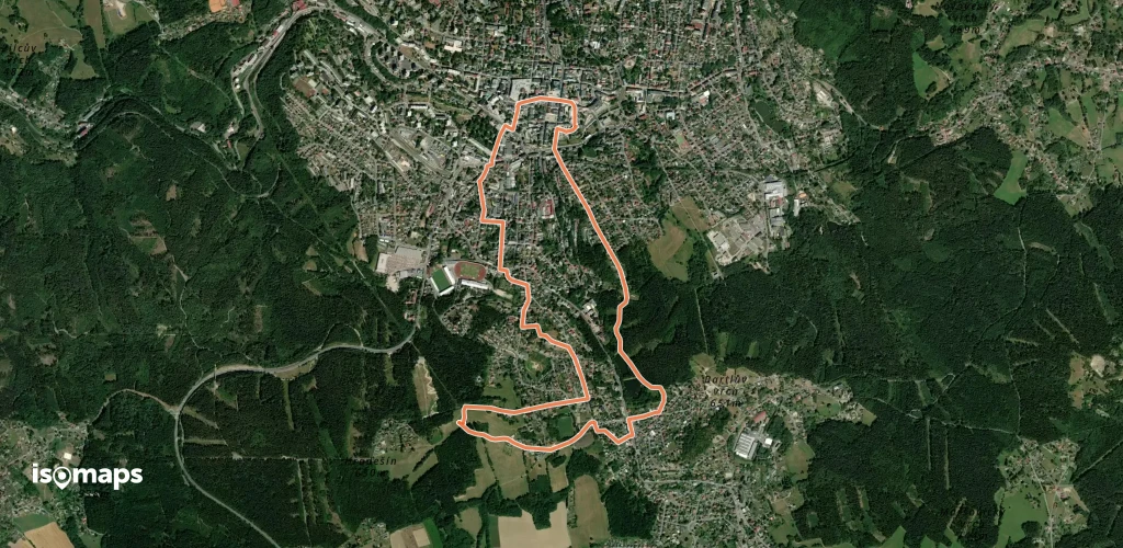 Vnitřní turistický okruh Jablonec nad Nisou