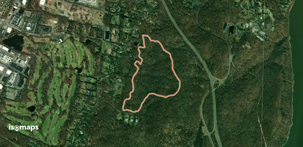 Sneden Harring Lamont Trail (Yellow)